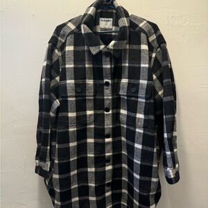 NWOT Flannel Winter Coat